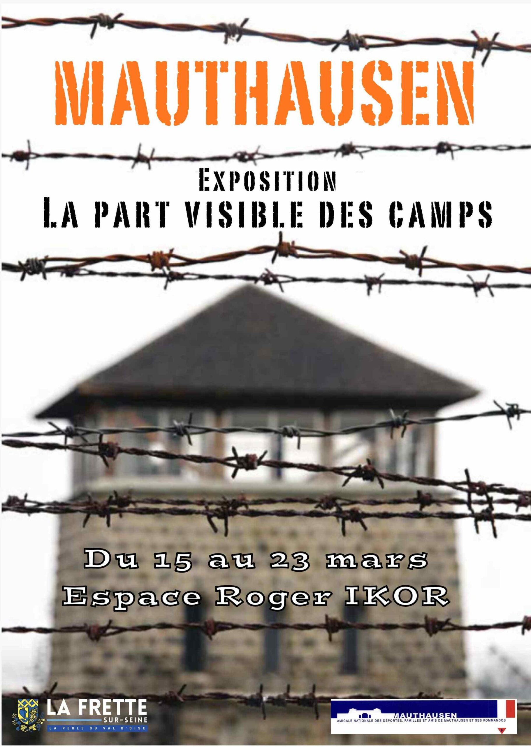 Affiche exposition La Part visible des camps