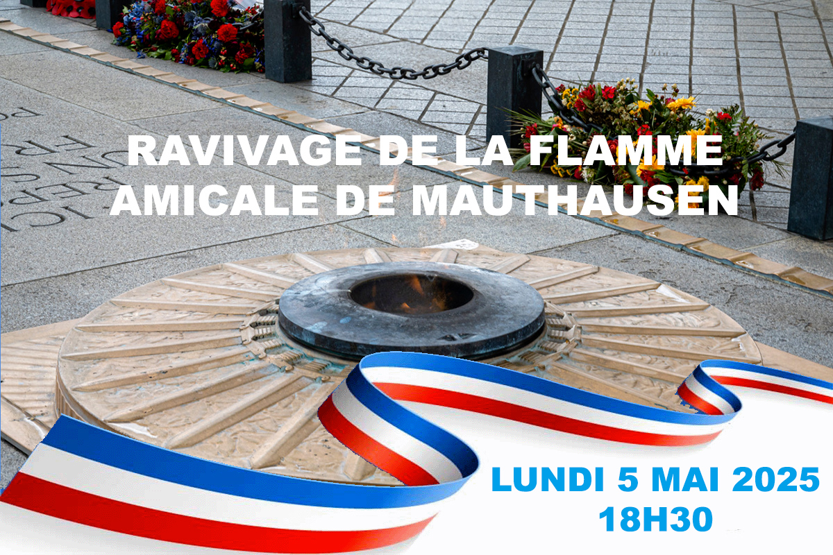 Ravivage de la flamme 2025 à l'Arc de Triomphe